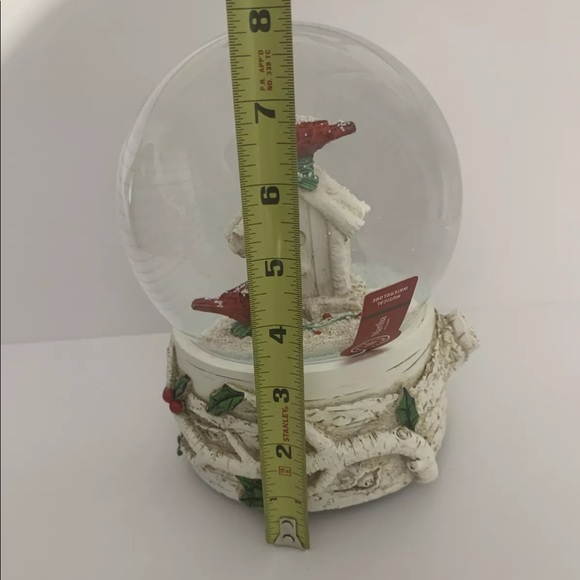 Martha Stewart Christmas SnowGlobe Large Musical